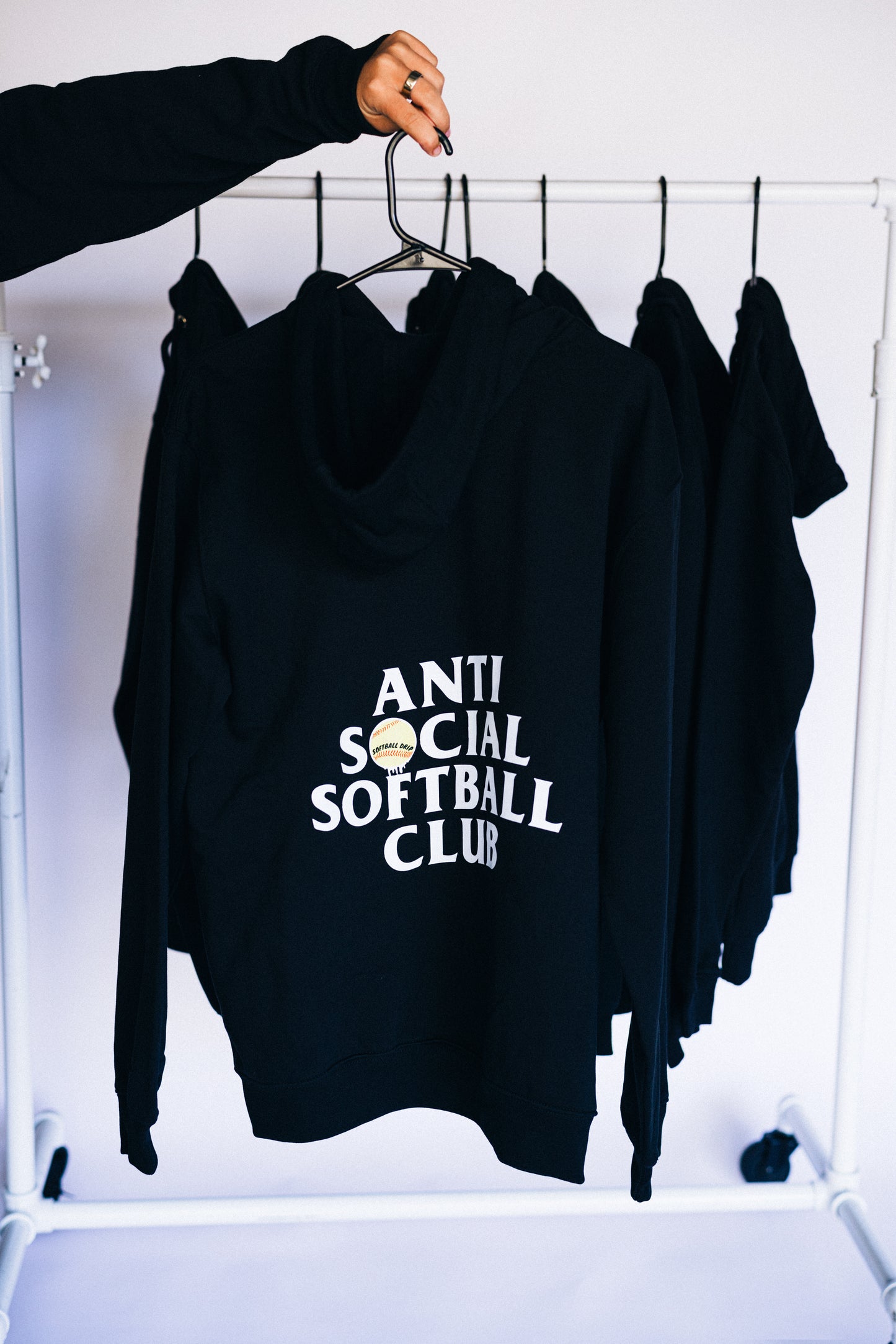 ANTI SOCIAL SOFTBALL CLUB HOODIE
